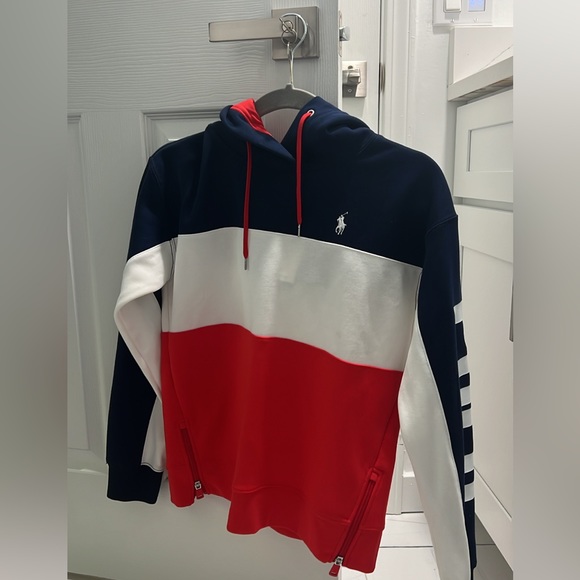 Women’s polo hoodie - Picture 1 of 5